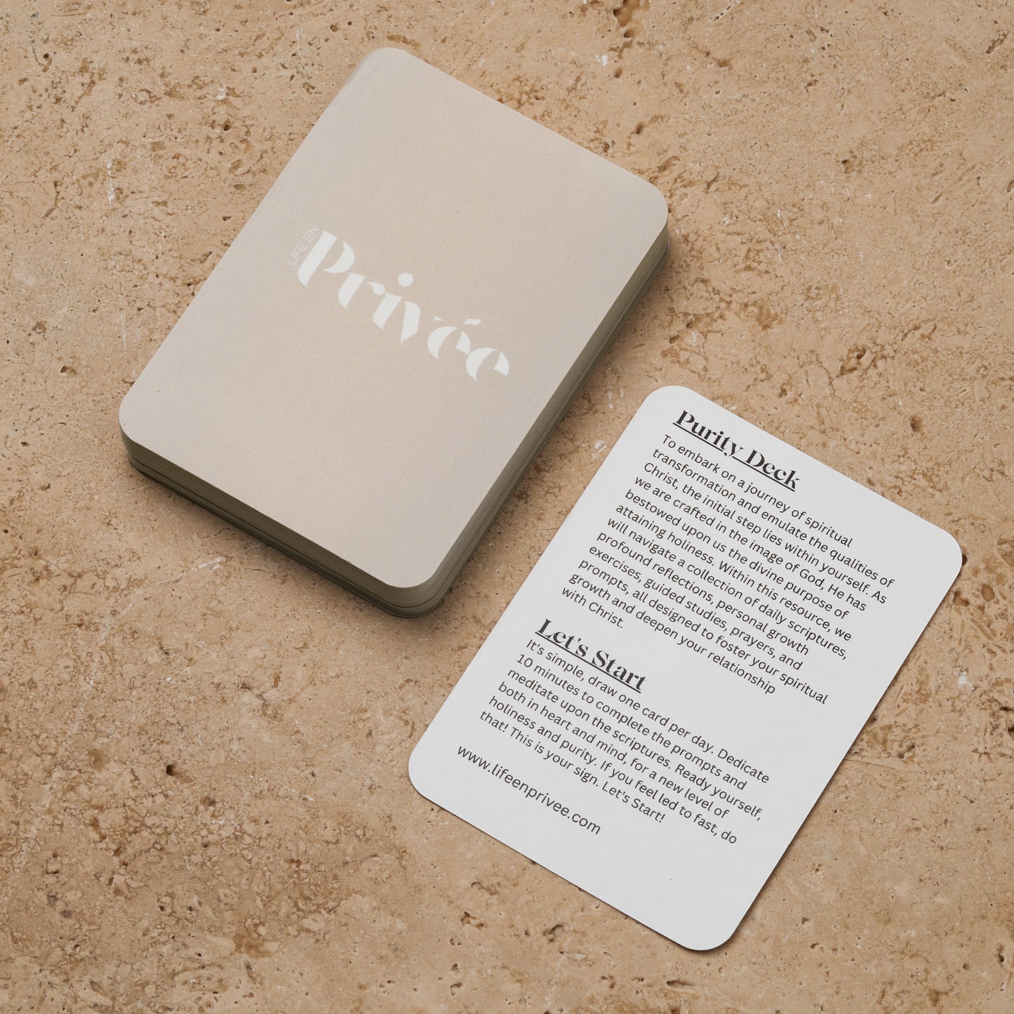 The Purity Deck - Devotional Cards for Spiritual Growth